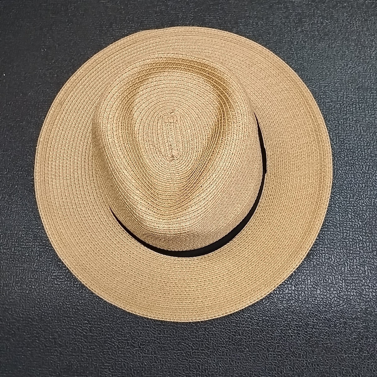 Solar Escape One Size Tan Soft Straw Wide Brimmed Sun Hat