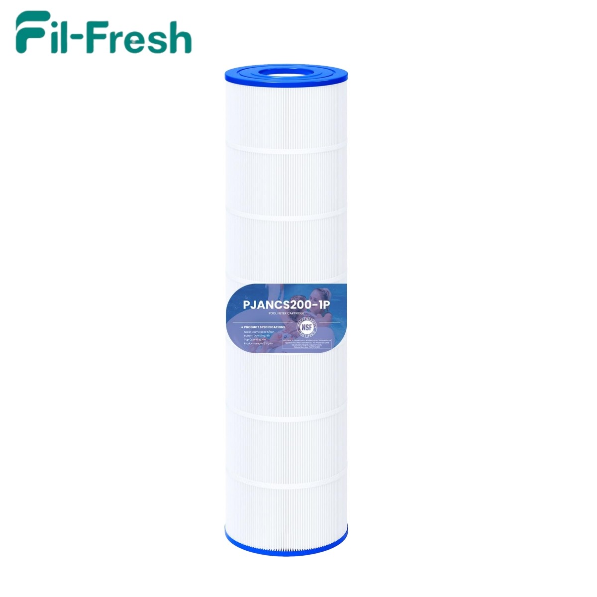 1-Pack Pool Cartridge for Jandy CS200, Unicel C-8418, FC-0823, PJANCS200 US