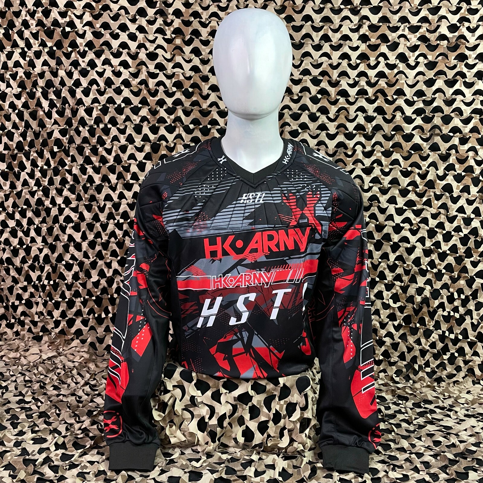 NEW HK Army HSTL Paintball Jersey - Lava - XXX-Large