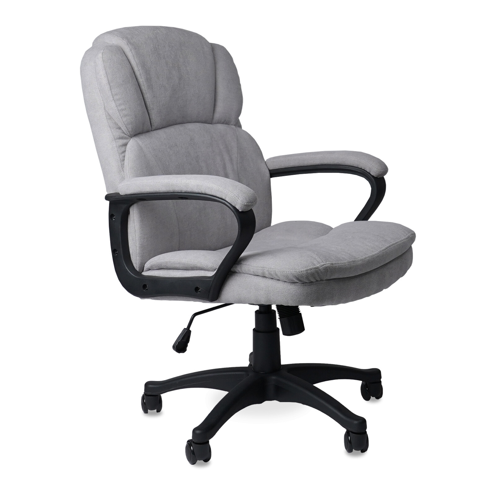 CLATINA Ergonomic Executive Upholstered Swivel Adjustable Height Office Chair