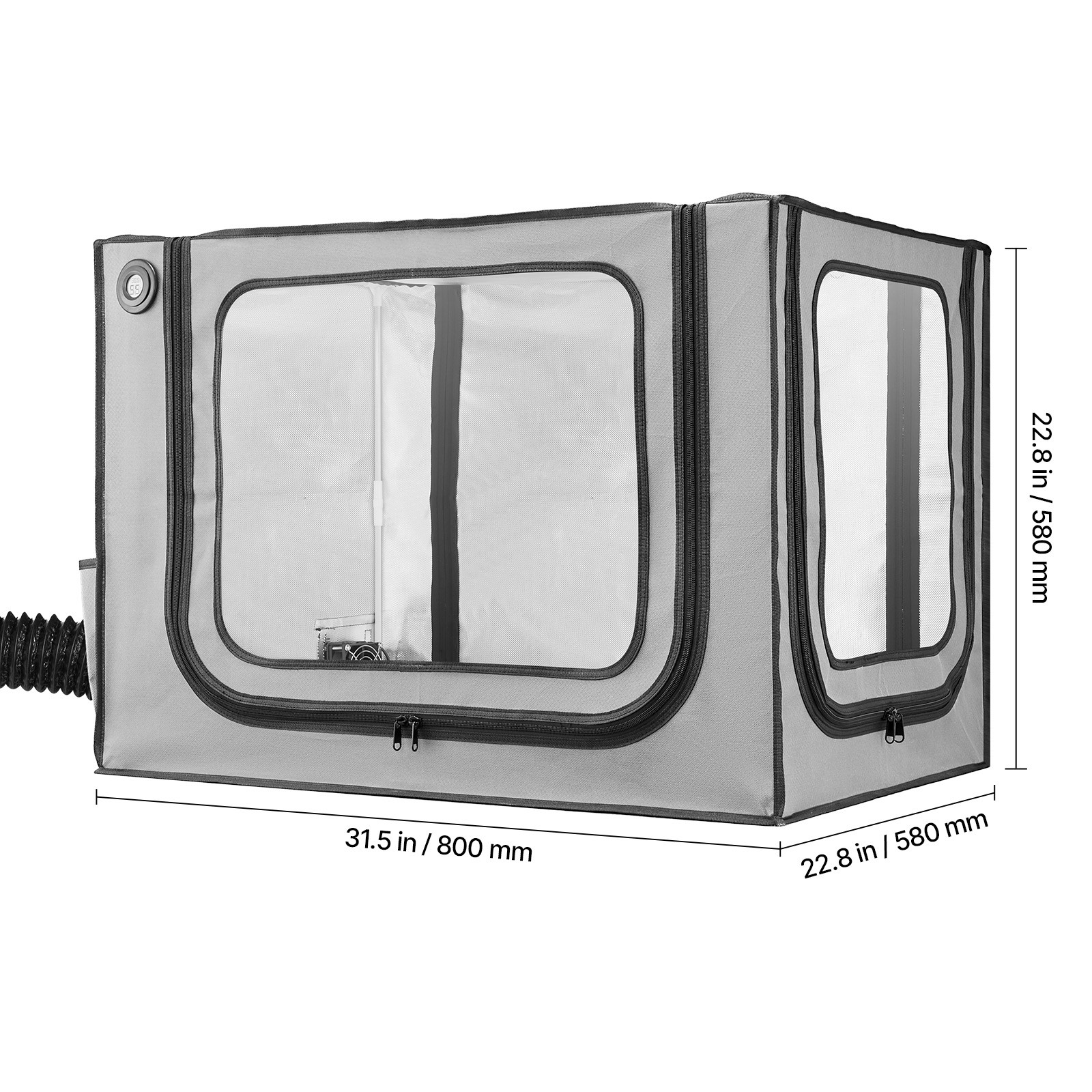 Uimoso 3D Printer Enclosure with Ventilation Compatible with Bambu Lab A1 Combo