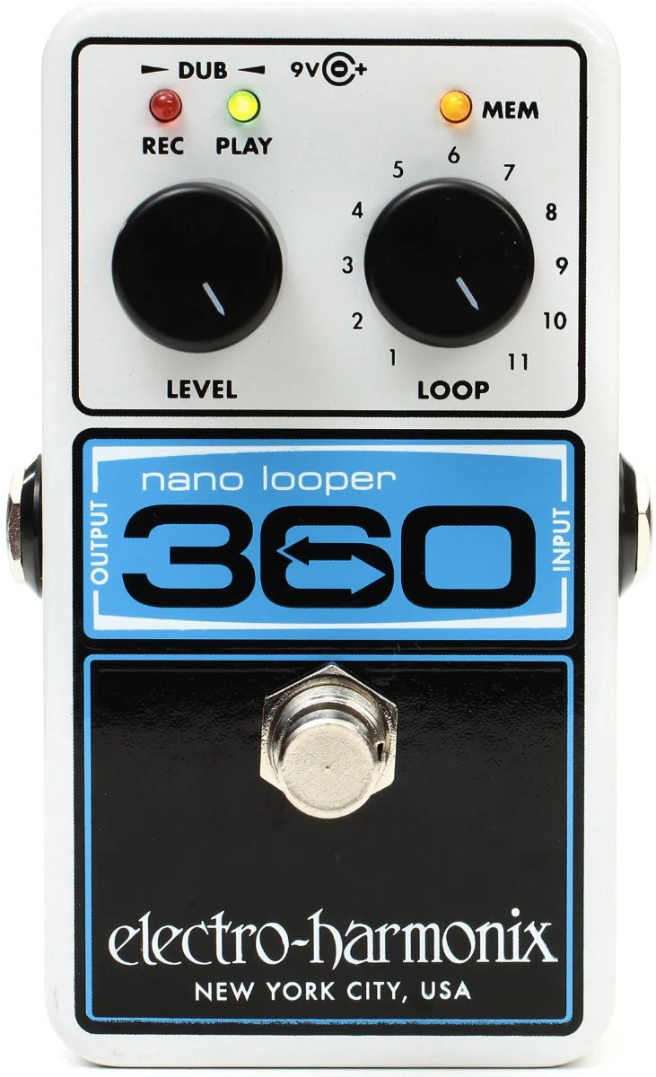 Electro Harmonix Nano Looper 360 Looper Pedal