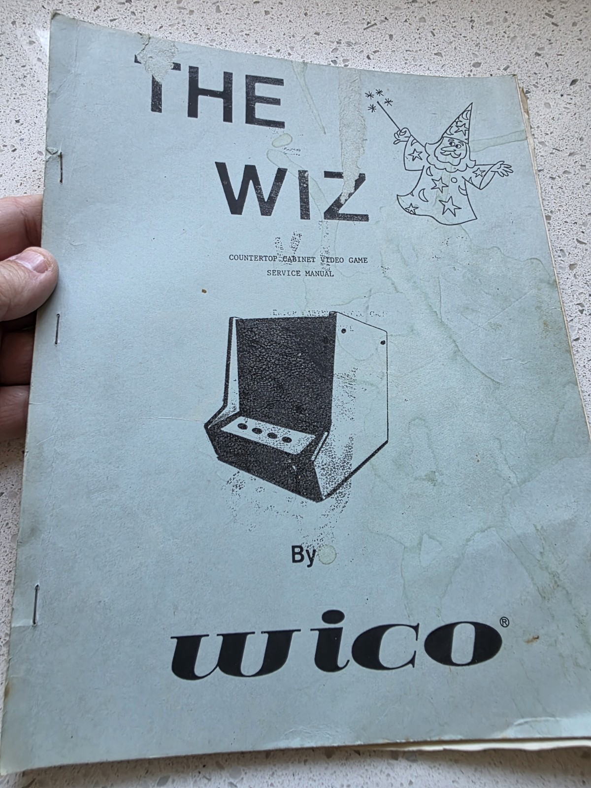 Wico The Wiz Arcade Manual