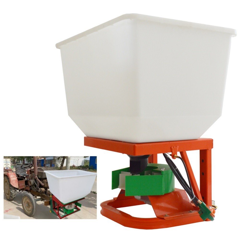 120kg12V Fertilizer Distributor Tractor Front Fertilizer ATV Broadcast Spreader