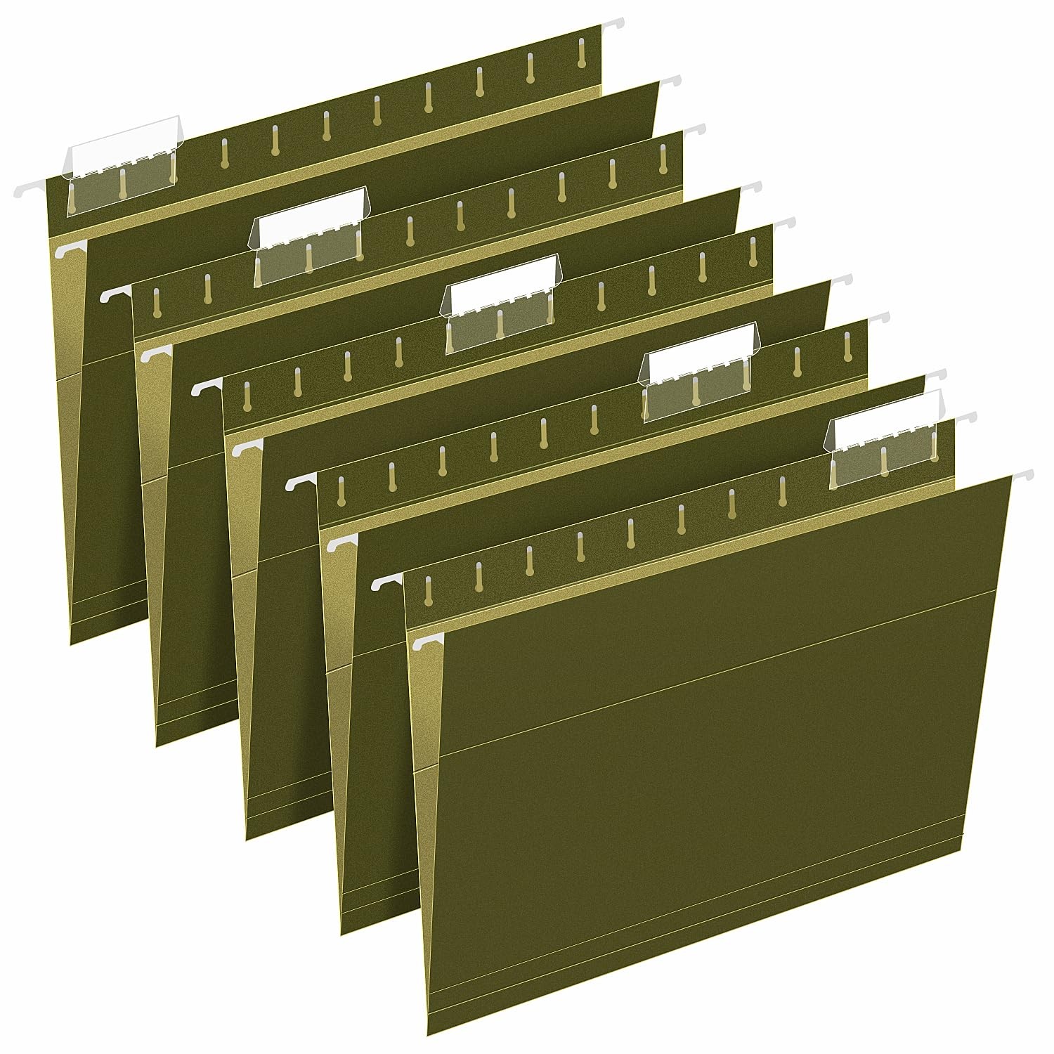 Hanging File Folders, RAZCC 30 Pack Reinforced No expansion, Green