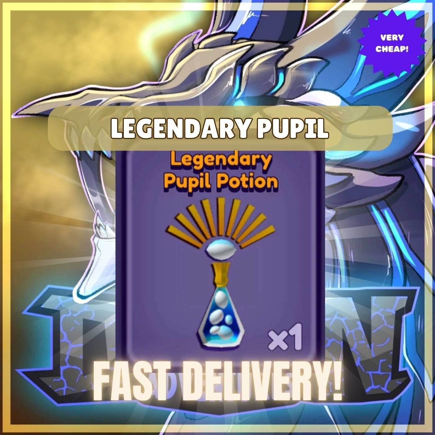 Legendary Pupil Potion - Dragon Adventures D.A - CHEAPEST