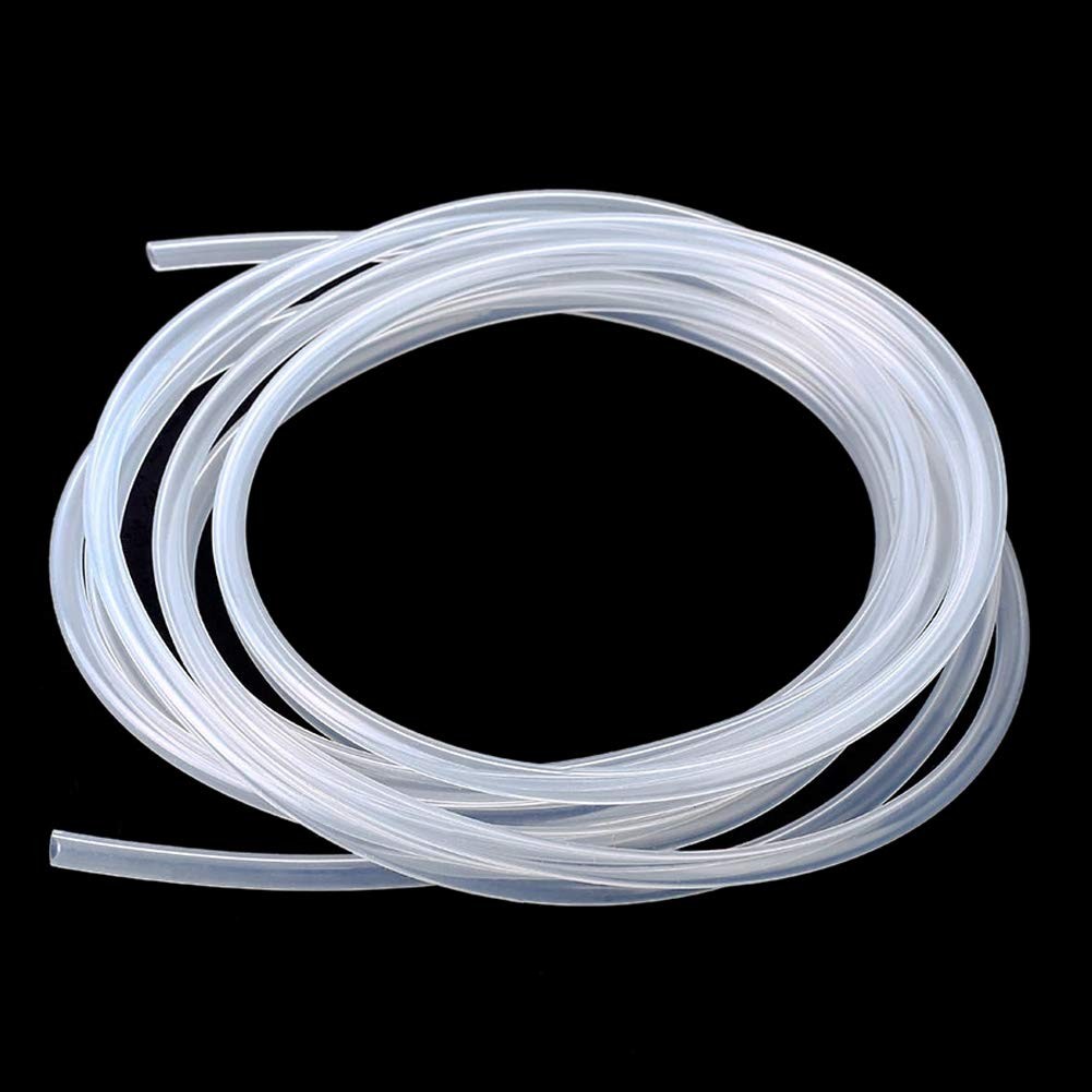 1/4" ID Silicone Tubing, Food Grade 1/4" ID x 3/8" OD 10 Feet Length Pure Sil...