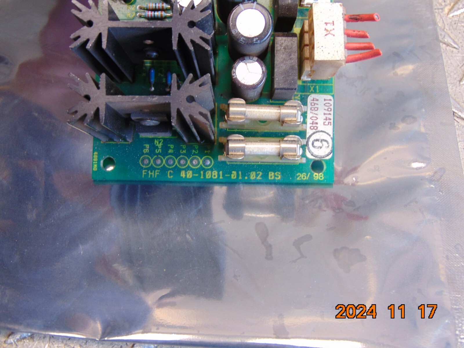 FHF C 40-1081-01.02 BS CIRCUIT BOARD