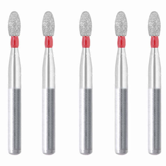 Egg 1.8 mm Dia Fine Grit Diamond Bur 5/Pack [1822-277.18F1]