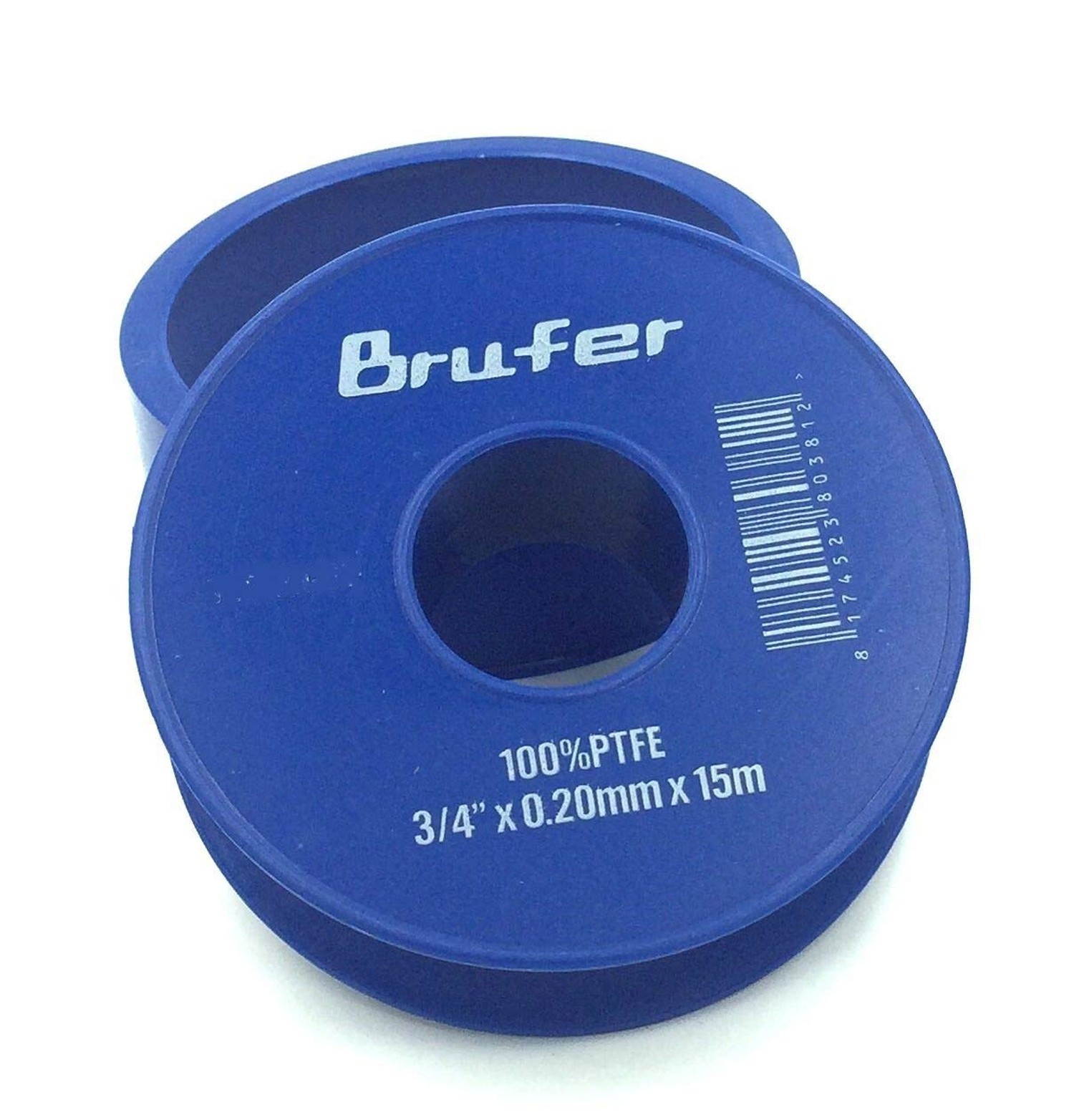 BRUFER PTFE Plumbers Plumbing Thread Seal Tape (3/4" - 5 Pack) 3/4" - 5 Pack
