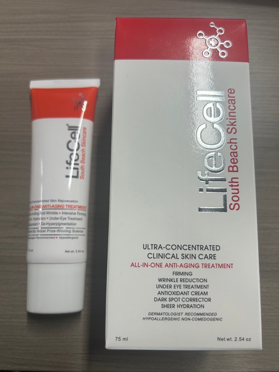 New Live-Cell South Beach Skincare All In One Anti-Aging Treatment - 2.54 oz.US