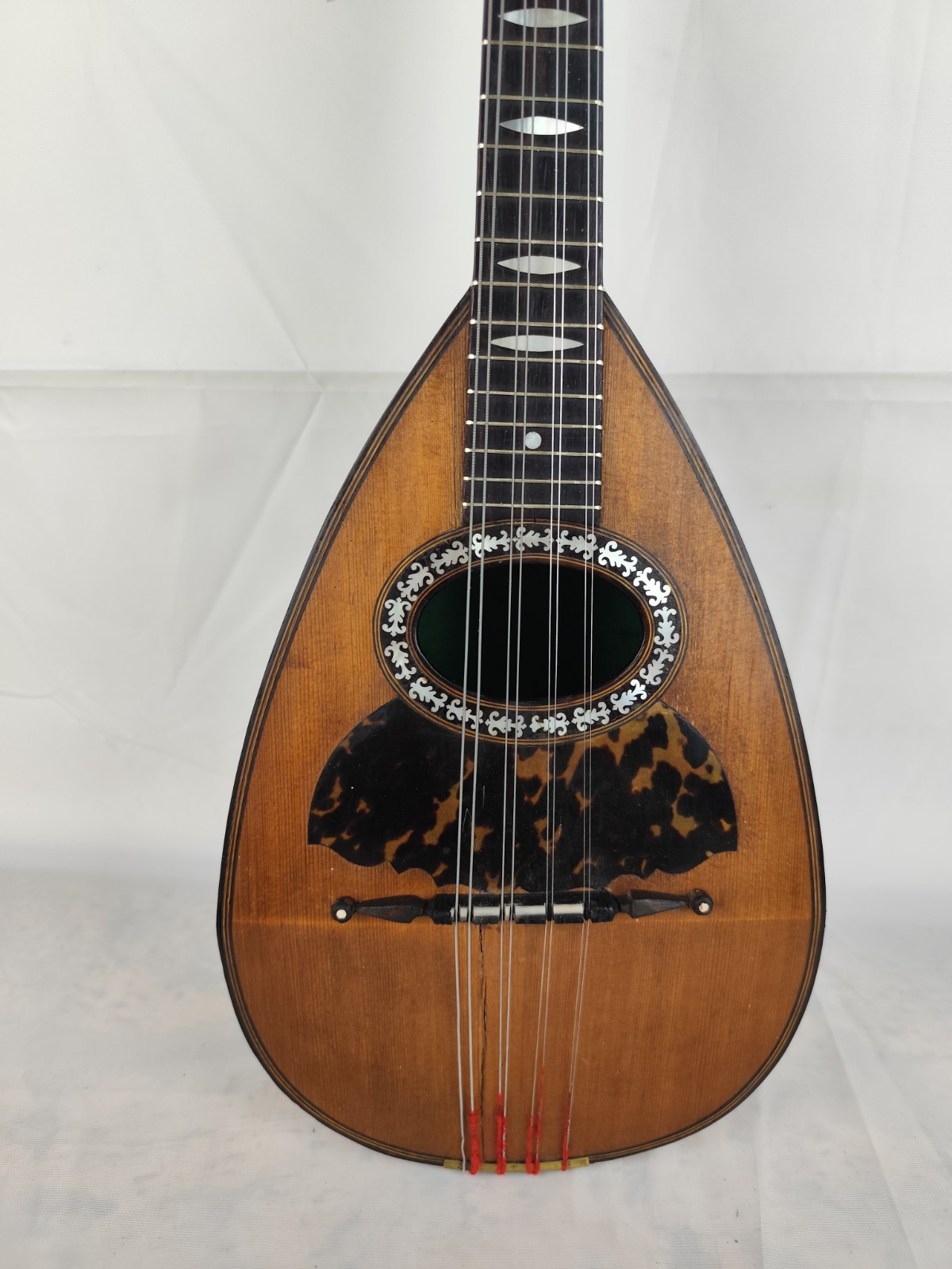 Mandolin 4/4 Pasquale Angara E D'isanto Napoli All. 1899 pomace 曼陀林 만돌린マンドリン