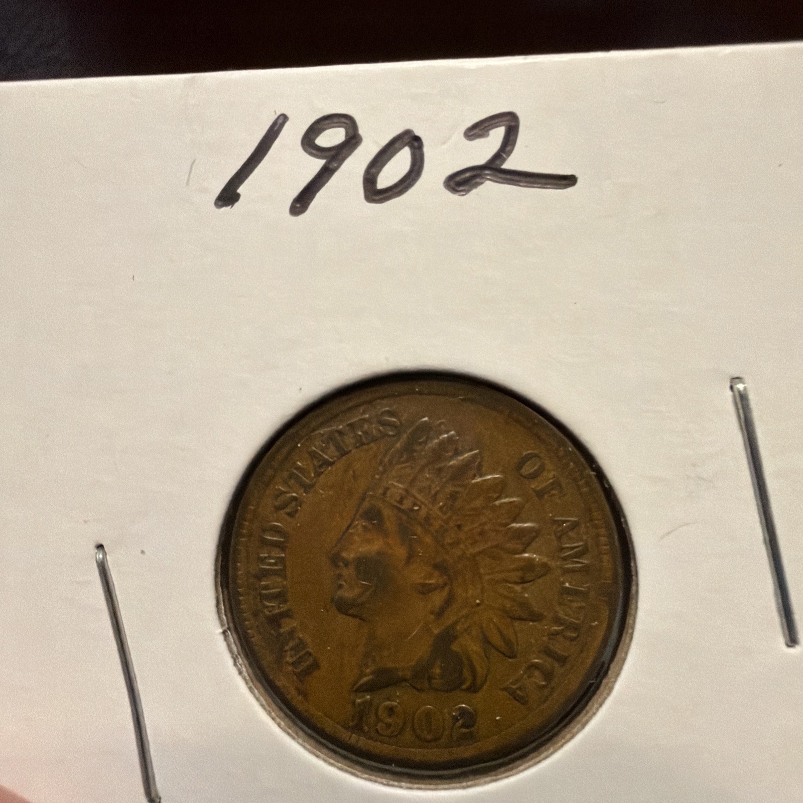 1902 1C BN Indian Cent