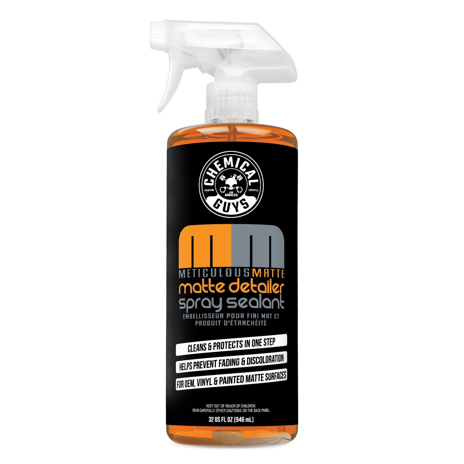 Matte Detailer and Spray Sealant 32 fl oz Chemical Guys Meticulous Crisp Satin