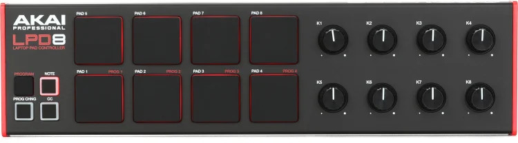 Akai Professional LPD8 mk2 Mini 8-pad USB Controller