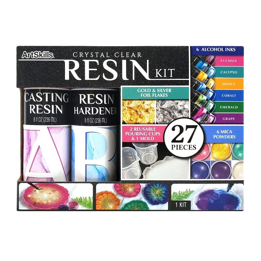 DIY Resin Kit for Unisex Teen and Adult Beginners with Resin s and
