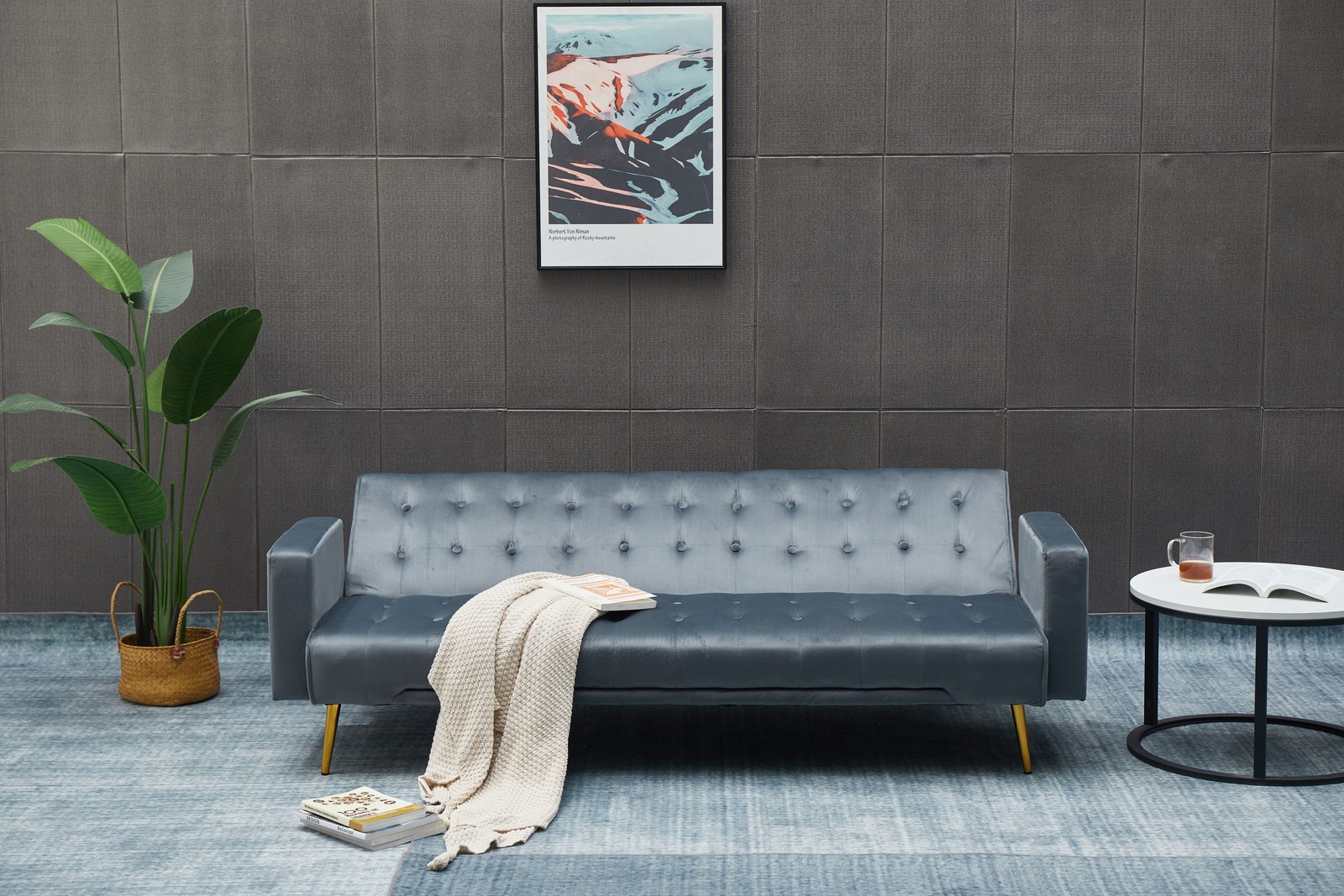 SOFA BED - DARKGREY