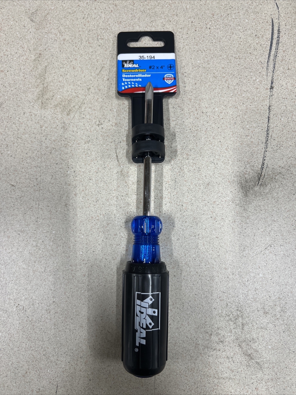 Ideal 35-194 Phillips Screwdriver #2 x 4" (4 PACK)