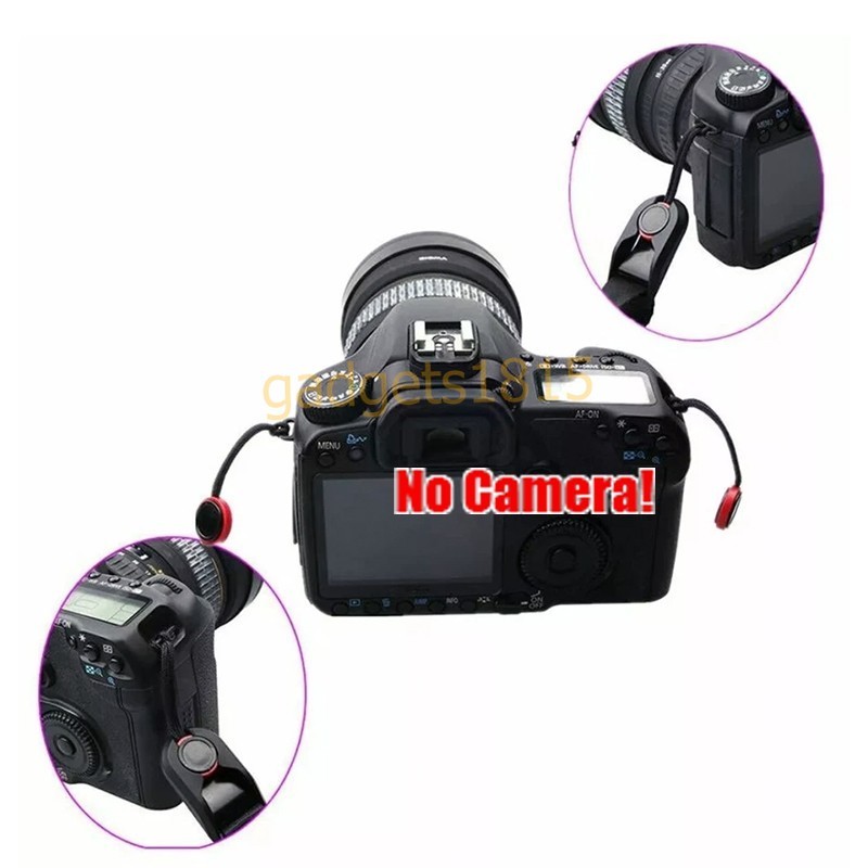 5Pcs Camera Shoulder Strap Quick Release Buckles Adjustable DSRL SLR Neck Strap