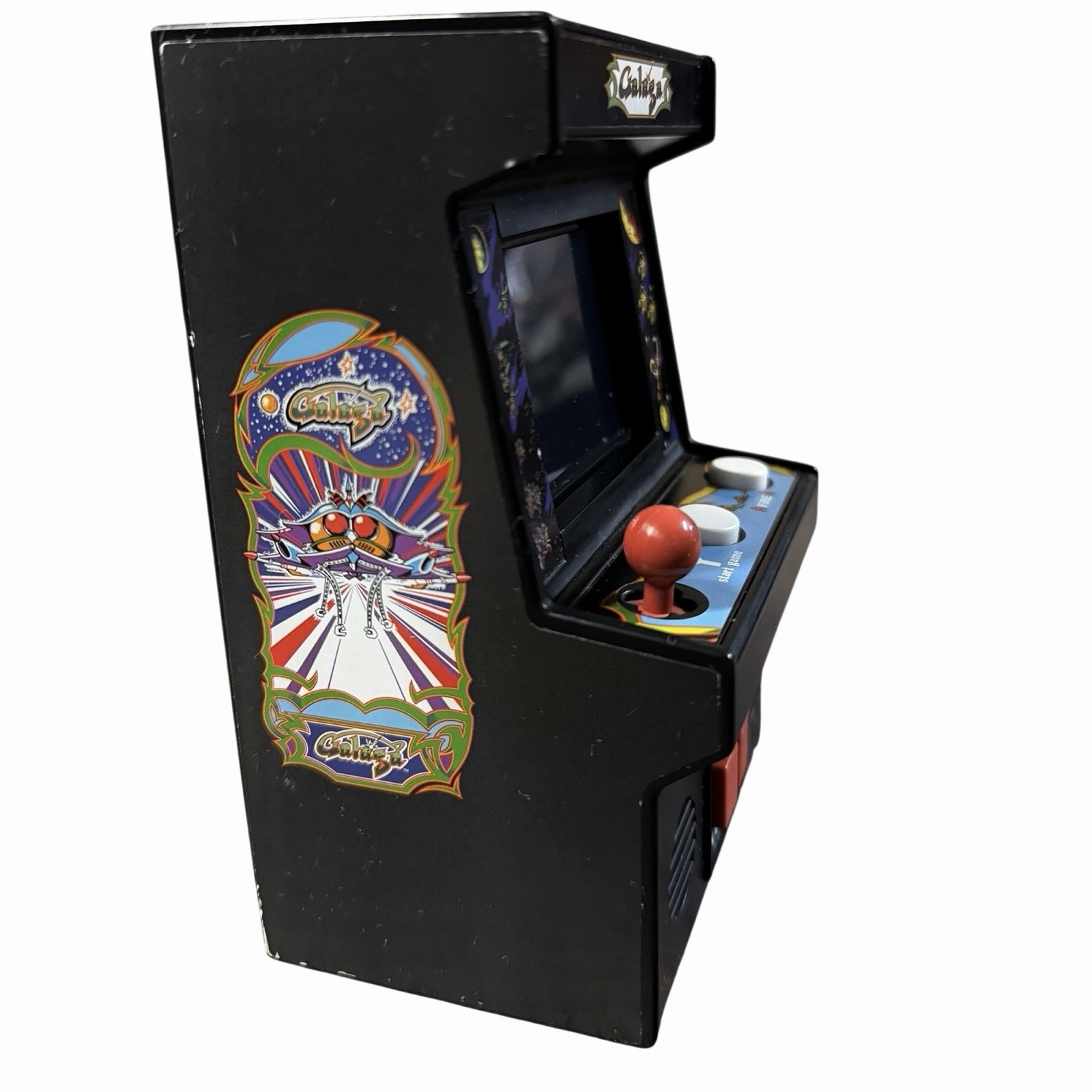 Arcade Classics Galaga Retro Mini Arcade Game Basic Fun 09622 TESTED WORKS 2018