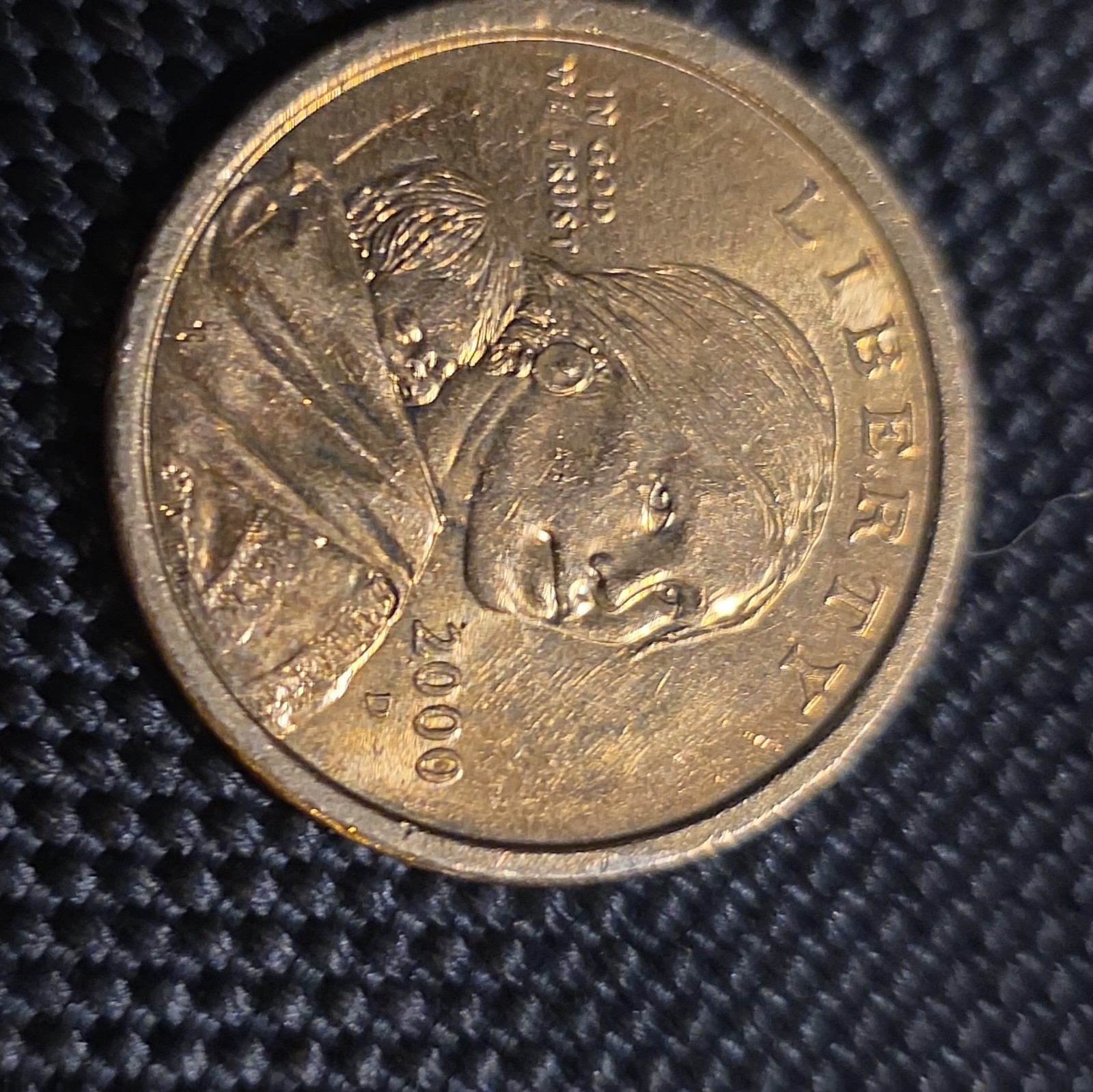 2000 D Sacagawea One Dollar Coin US Liberty