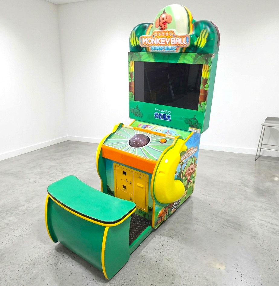 Super Monkey Ball Ticket Blitz Arcade Machine - VERY RARE