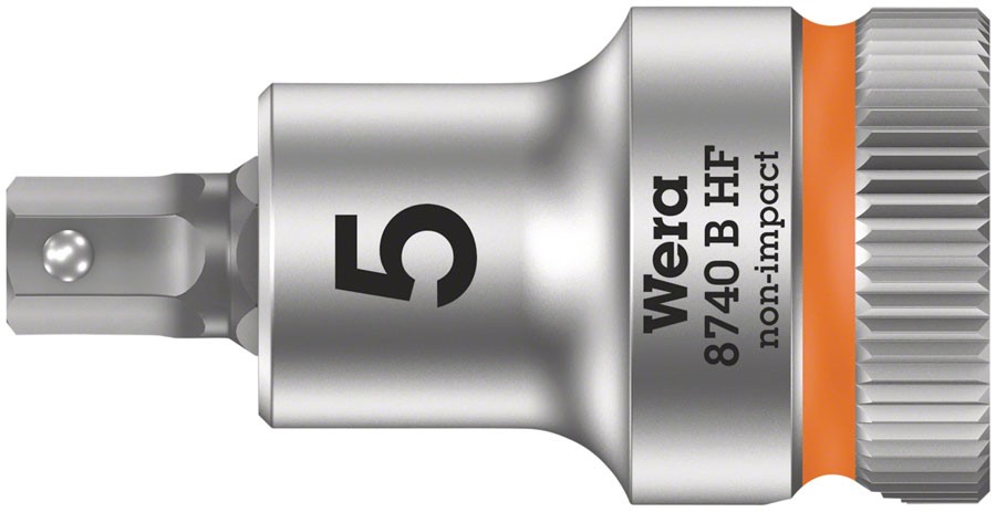 8740 B HF Zyklop Bit Socket 3/8" - Wera 8740 B HF Bit 3/8" - 5mm x 35mm -
