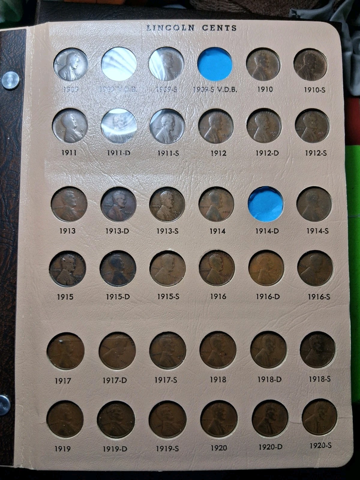 1909-2016 LINCOLN CENTS (317)  4 MISSING. 9 PAGES. GREAT SET.