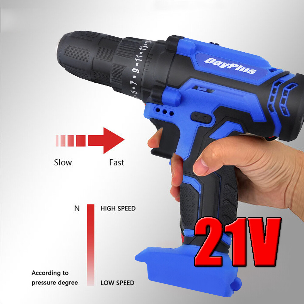 Combi Electric Cordless Drill Driver 21V W/Accessories and 2 Batteries & charger
