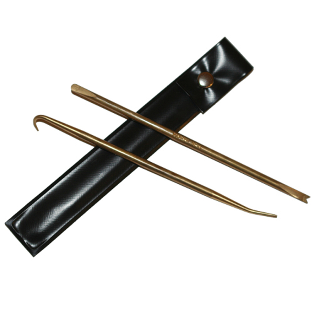 2pc. O-ring Removal Brass Tool Set with Plastic Case
