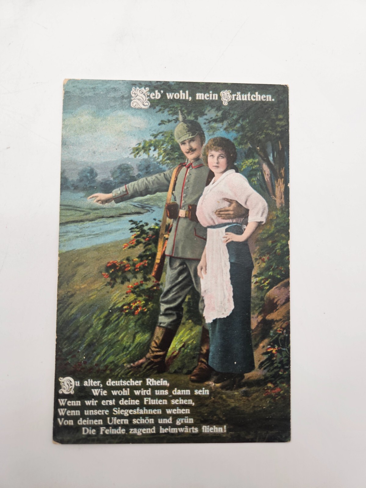 HA2082: Postcard, Leb' Well, Mein Bräutchen