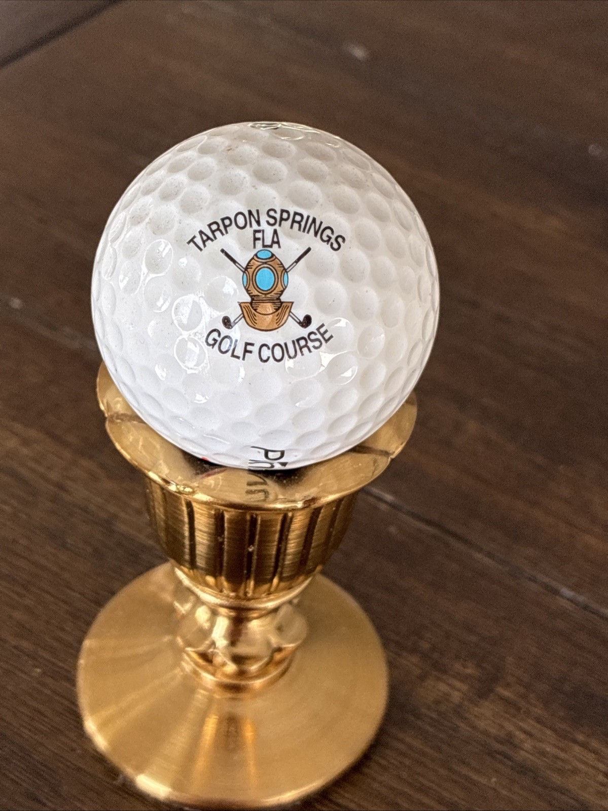 Tarpon Springs Golf Course Logo Golf Ball- Florida FL