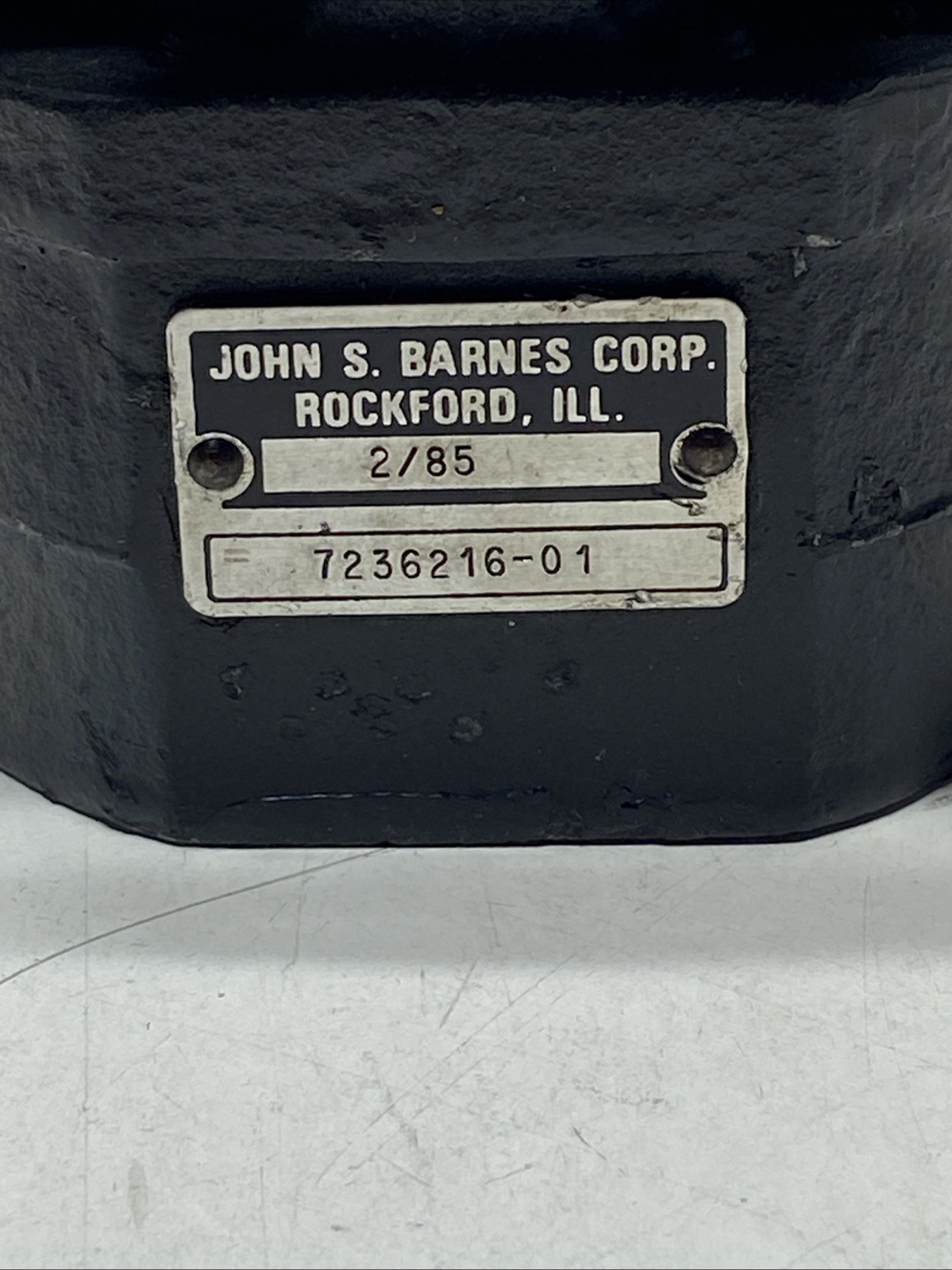 john s. barnes corp 7236216-01