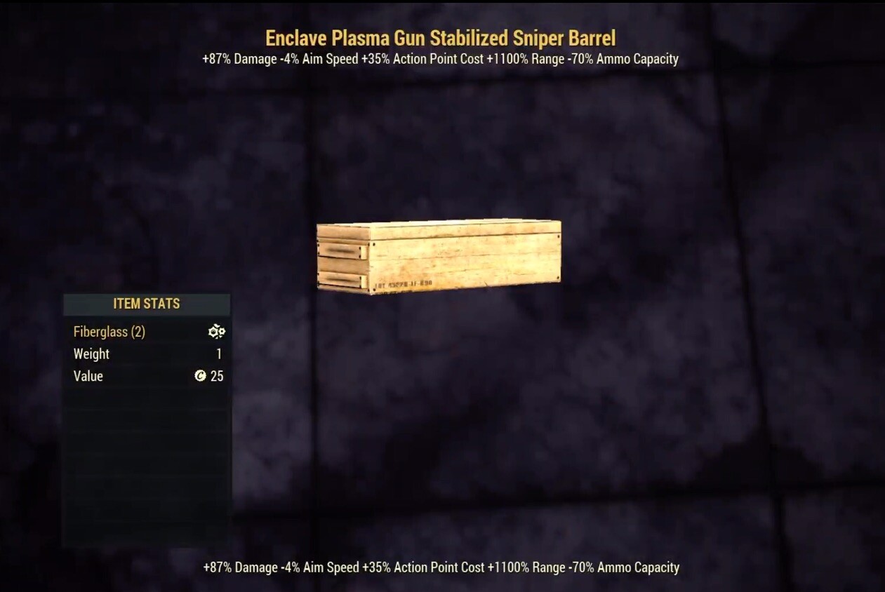 (Xbox) Enclave Plasma Gun Stabilized Sniper Barrel Box Mod