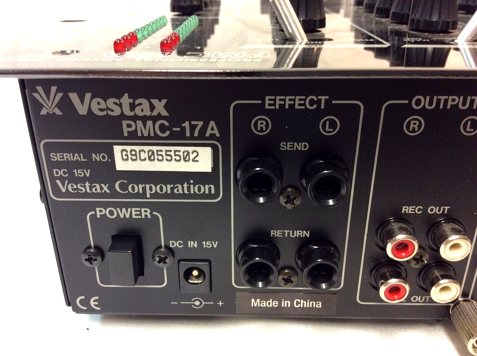 VESTAX ~ PMC-170A DJ Professional Mixing Controller ~ NEW