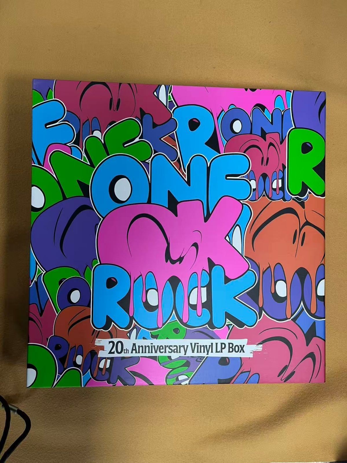 ONE OK ROCK 20th Anniversary Vinyl LP Box Limited Edition Colored Record