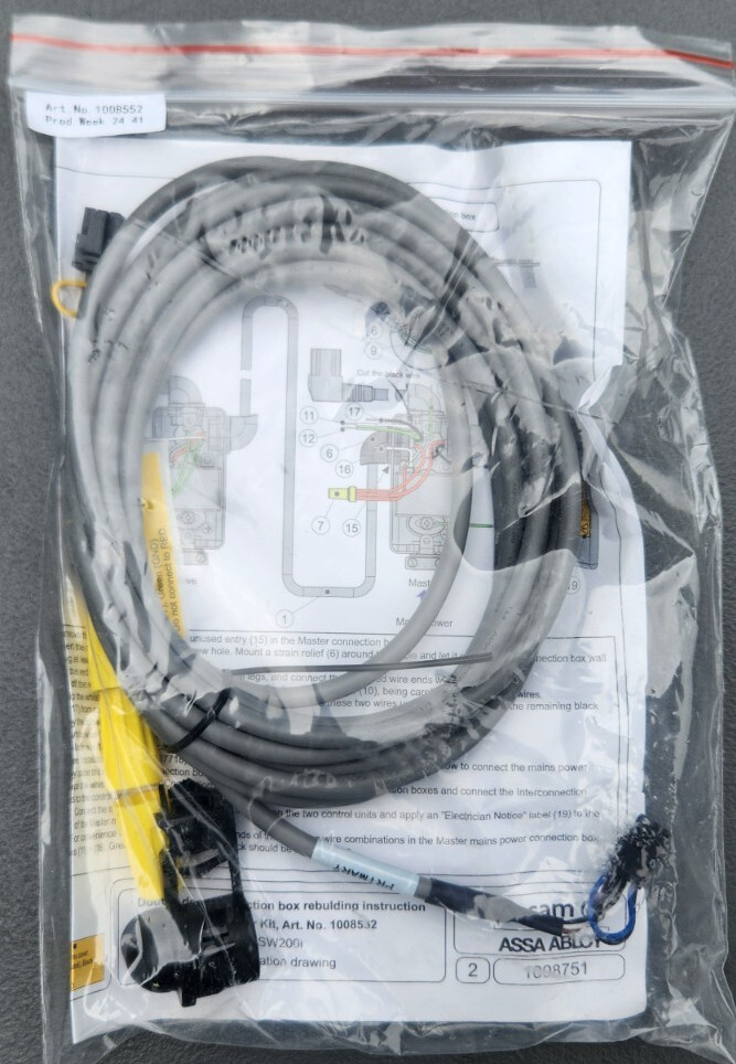 Assa Abloy Besam Double Door Conversion Kit Part 1008552