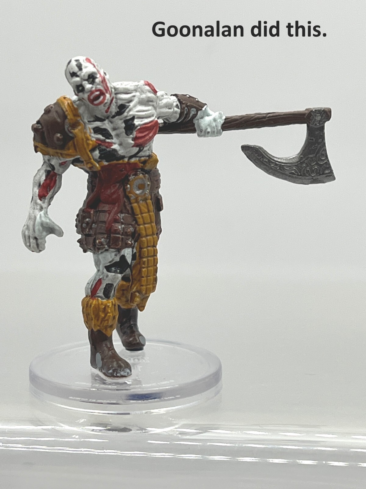 D&D Pathfinder Mini Boneyard 01 Goliath Zombie