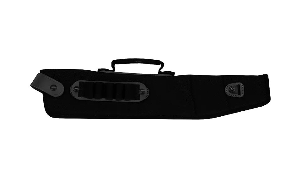 DeSantis Kurz Shotgun Case fits Most 12 & 20GA 14" Barreled Pump Shotgun, Black