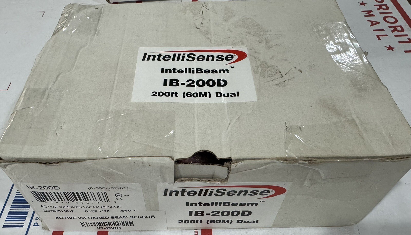 Intellisense IB-200D 200FT Dual Active Infrared Beam Sensor