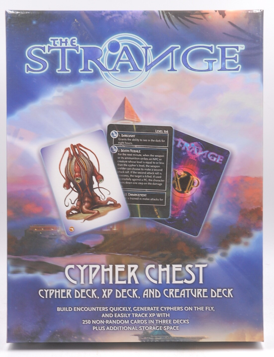 The Strange RPG Cypher Chest; Deck, XP, Creature Monte Cook Monte Cook Games