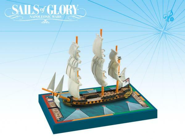 AGSSGN105A Ares Games Sails of Glory: Carmagnole 1793 French Frigate Ship Pack