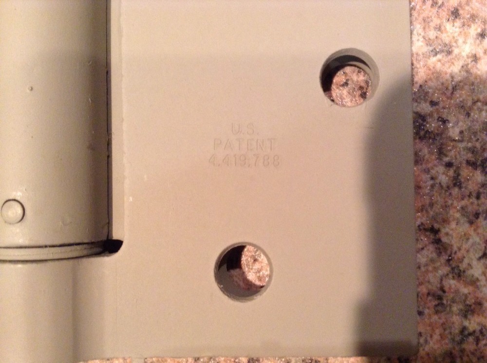 Bommer Heavy Duty 4,5x4,5 Spring Tension Hinges-2pcs