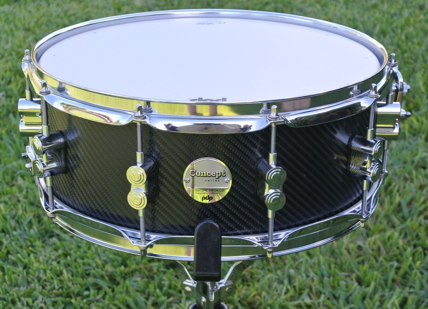 🥁 PDP by DW CONCEPT 10-PLY MAPLE 14" CARBON FIBER SNARE DRUM for YOUR SET! L188