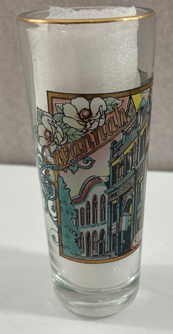 Savannah GA double shot glass