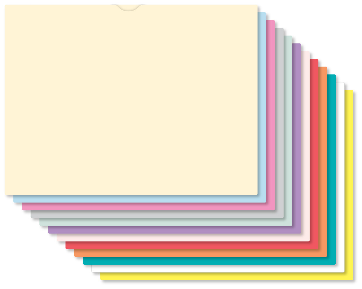 Blank 9" x 12" Vehicle Car Dealer Deal Jackets Envelopes (Package of 500)
