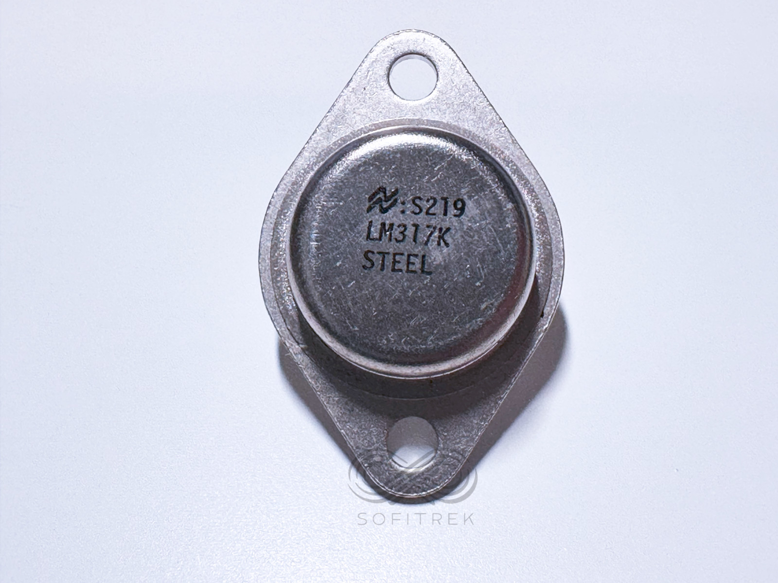 1X LM317K STEEL National Semi 1.5A  Adjustable Positive Voltage Regulator TO-3