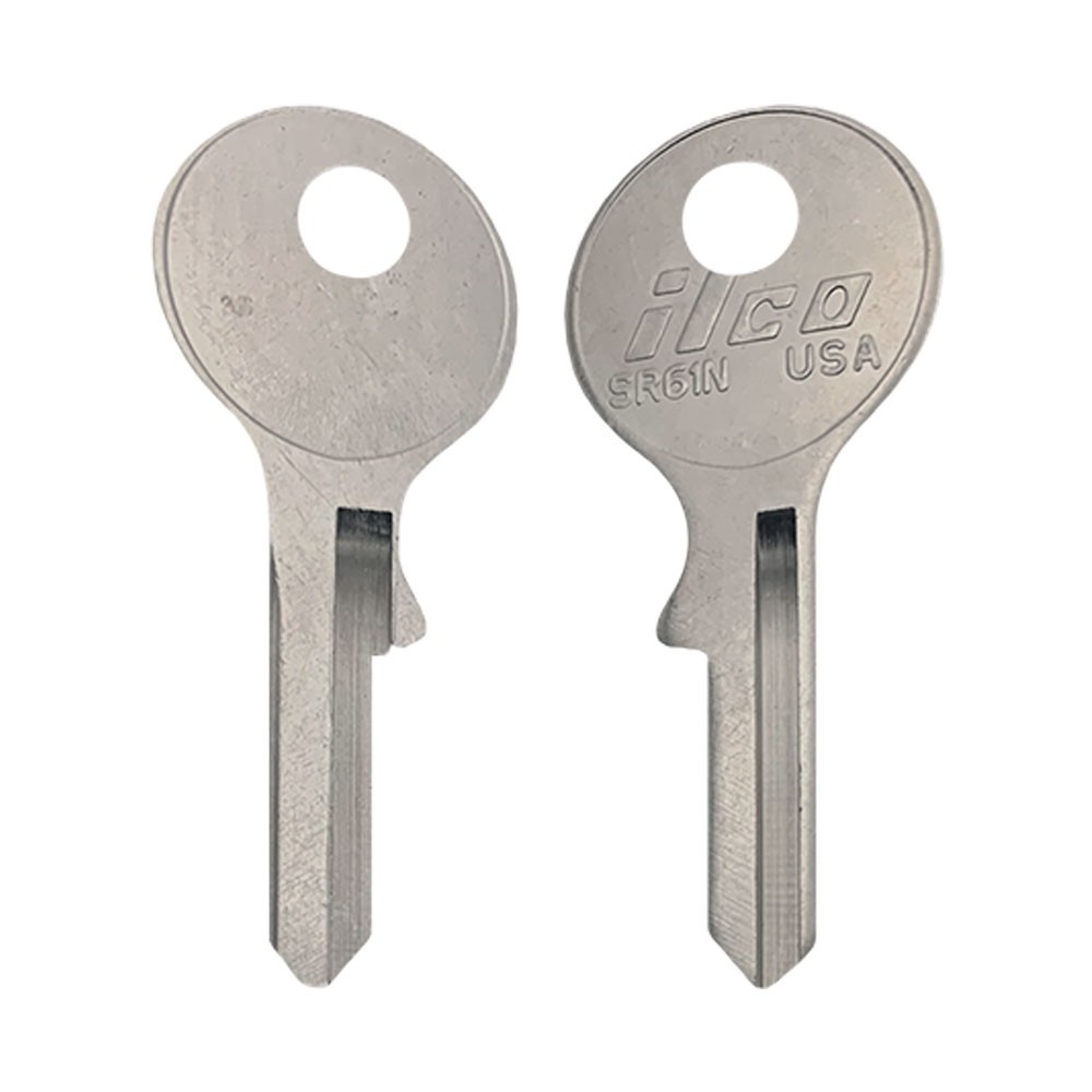 SR61N Key Blank Nickel