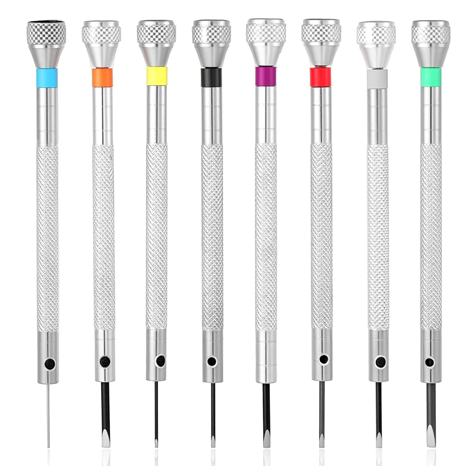 8PCS Mini Watch Screwdriver Set, Jewelers Screwdriver Set for Watch Repair, 0...