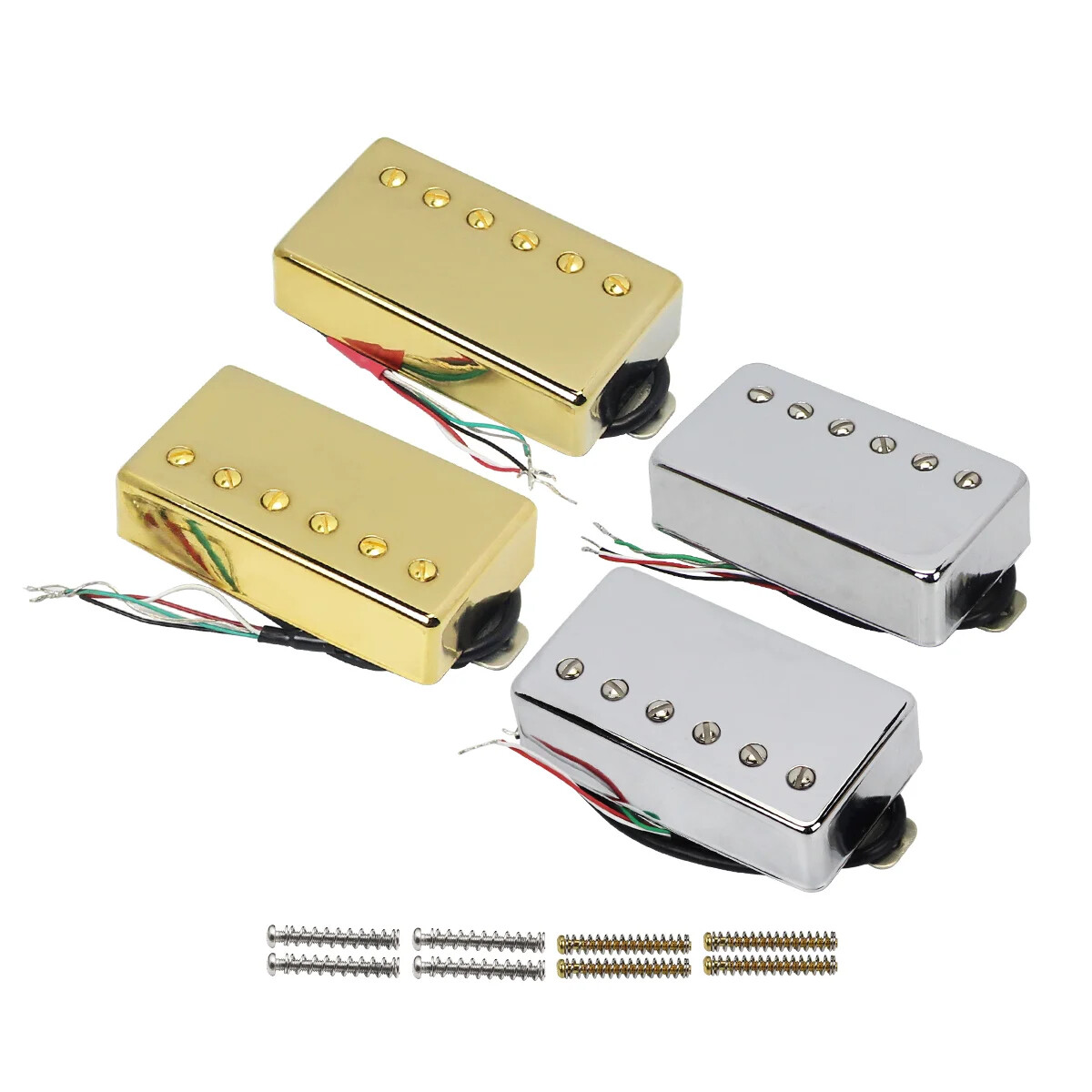 Alnico 5 LP Guitar Humbucker Pickup 4-Conductors Electric Guitarra Accessories